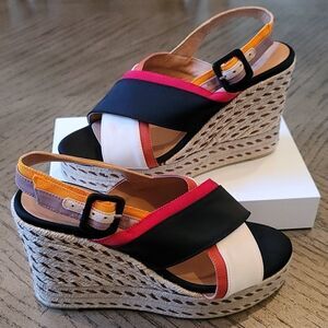 Espardrilles wedges by Castaner size 38 NWOT ❤💙